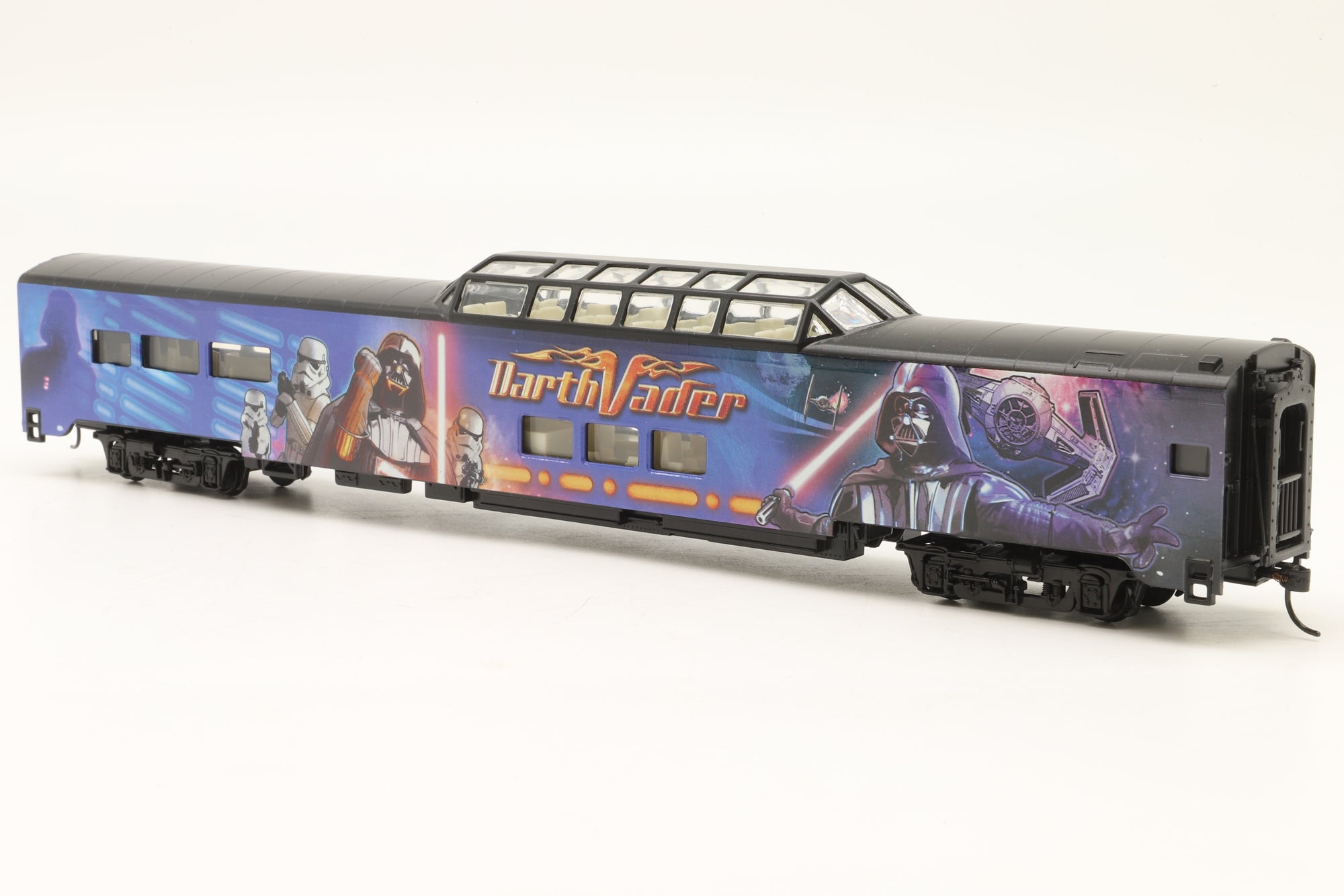 Bradford Exchange HO Star Wars Glow In The Dark Train Set