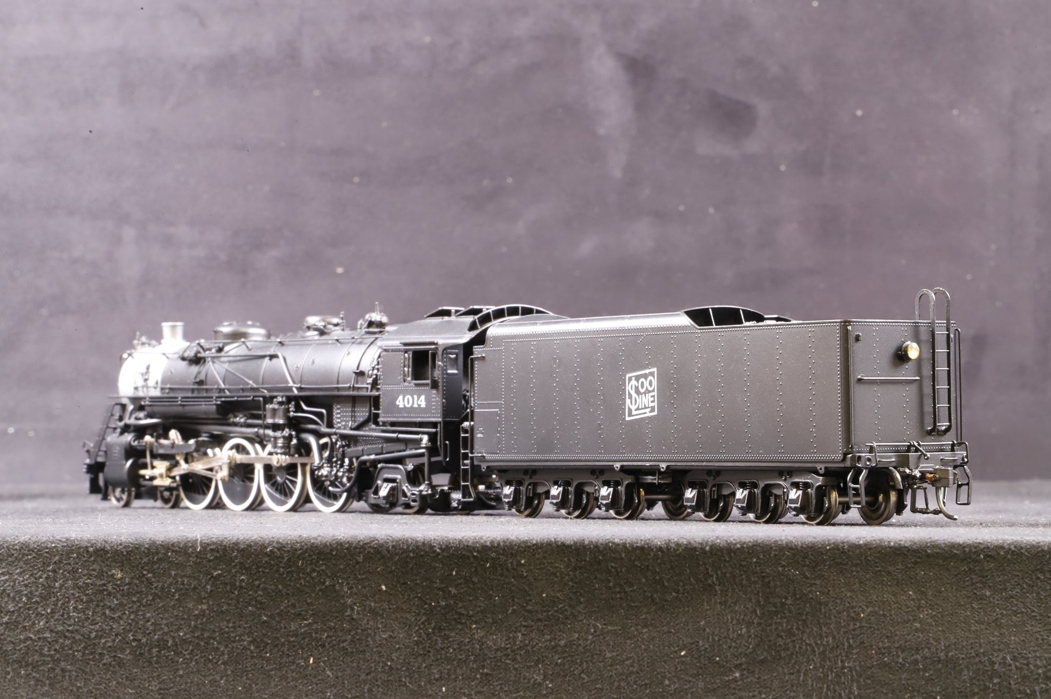 Pacific Fast Mail HO Brass SOO Line N20 Class 482 Steam