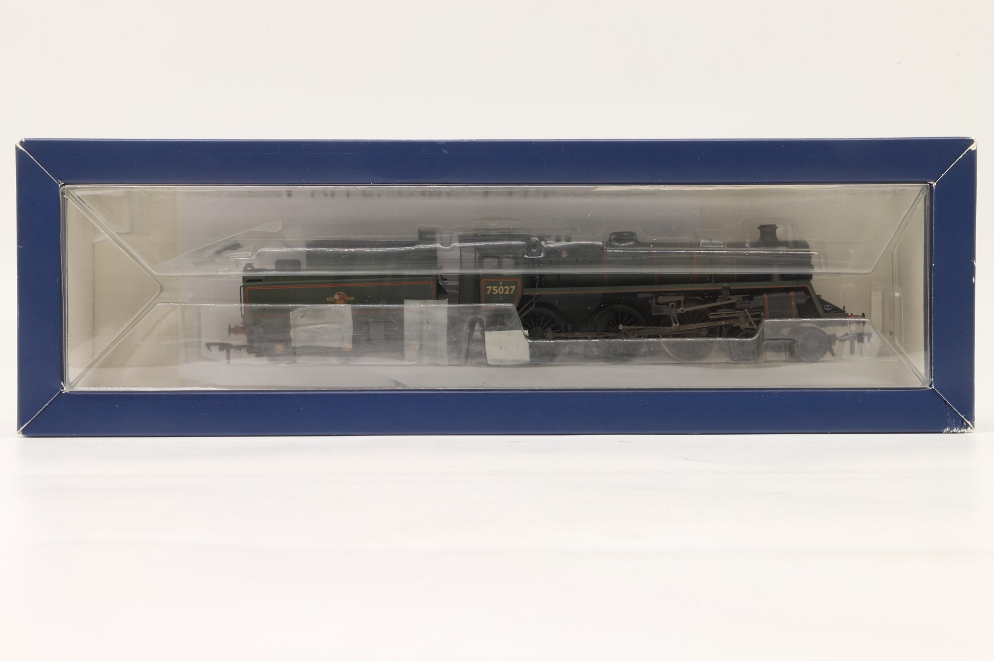 Bachmann OO 31-115 Standard Class 4MT 75027 in Lined BR Green L/C – Weathered