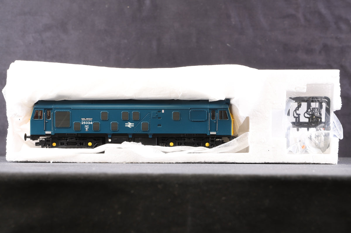 Bachmann OO Class 25 &#39;25034&#39; BR Blue