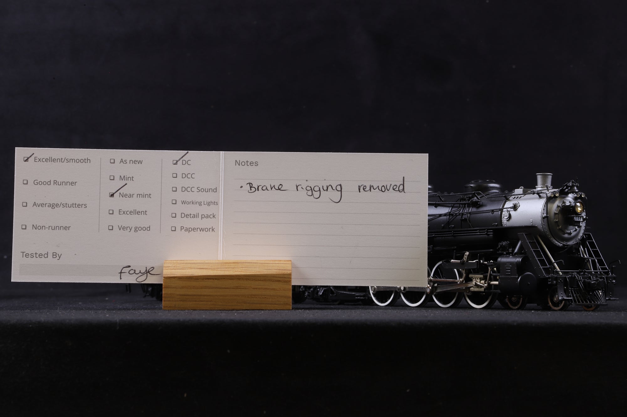 Pacific Fast Mail HO Brass SOO Line N20 Class 4-8-2 Steam Locomotive