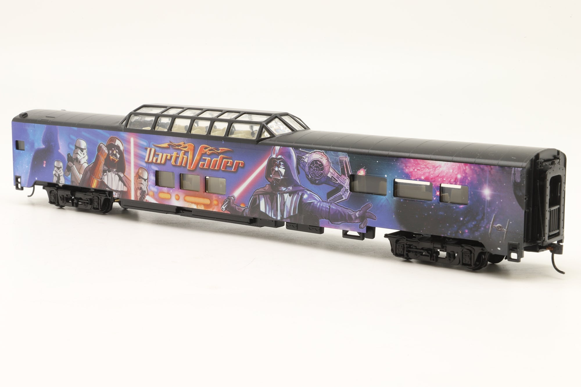 Bradford Exchange HO Star Wars Glow In The Dark Train Set
