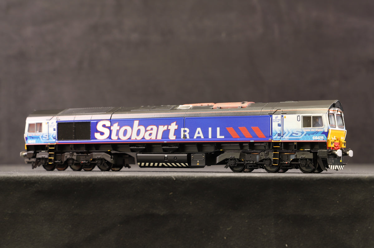 Bachmann OO 32-977 Class 66/9 Diesel DRS/ Stobart Rail &#39;66411&#39;, DCC Sound