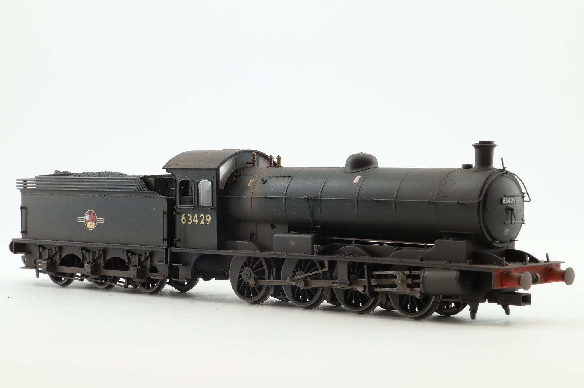 Hornby OO R3426 Class Q6 '63429' BR Black L/C Weathered DCC Sound