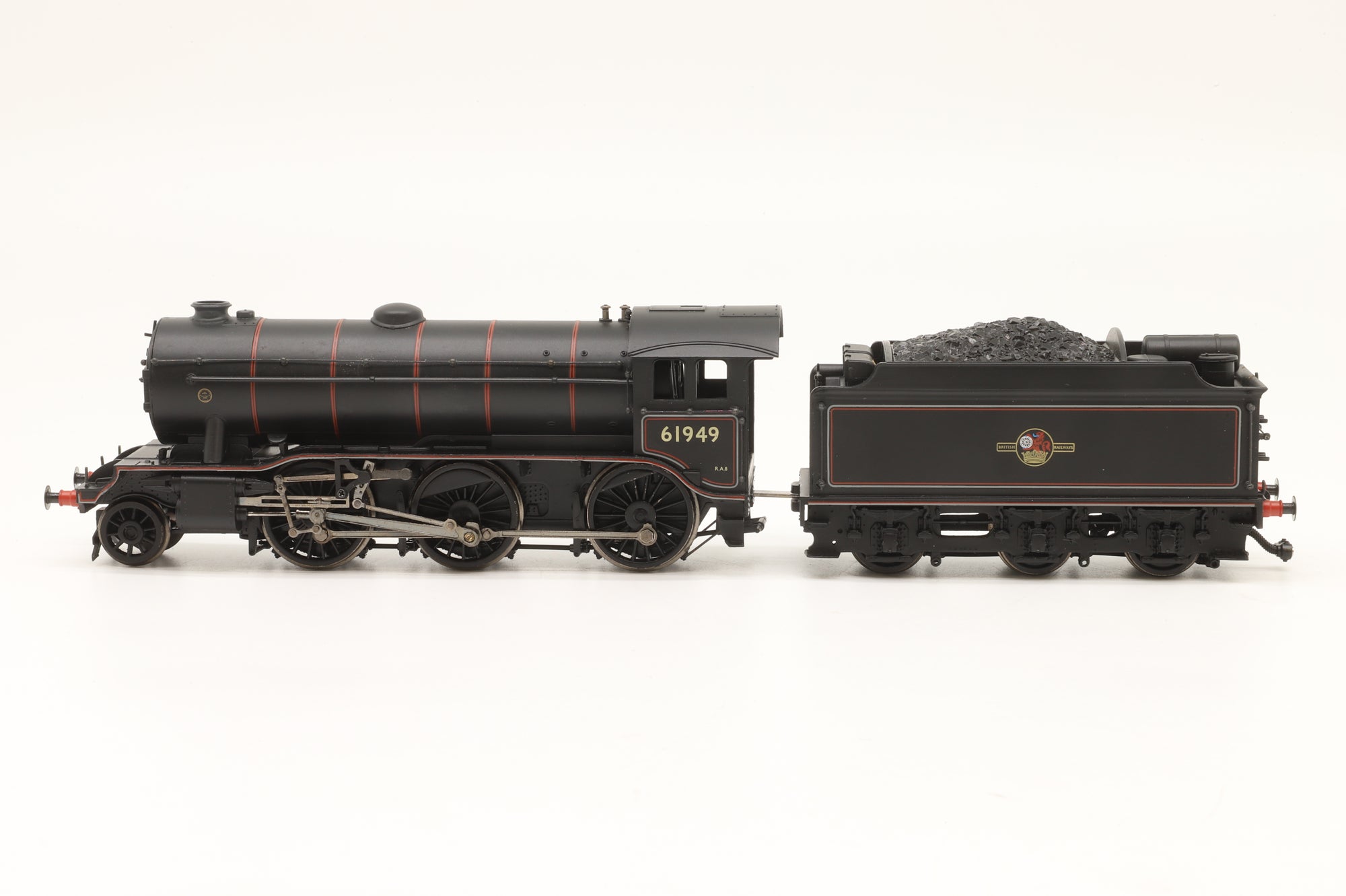 Bachmann OO 32-277 K3 Class '61949' BR Lined Black L/C Stepped Tender DCC Fitted