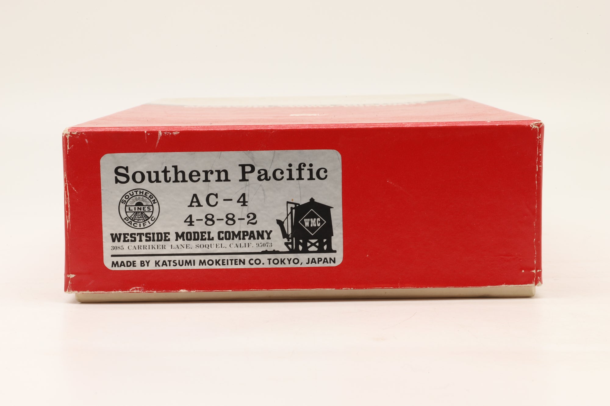 Westside Model Co. HO Brass AC-4 4-8-8-2 Unpainted