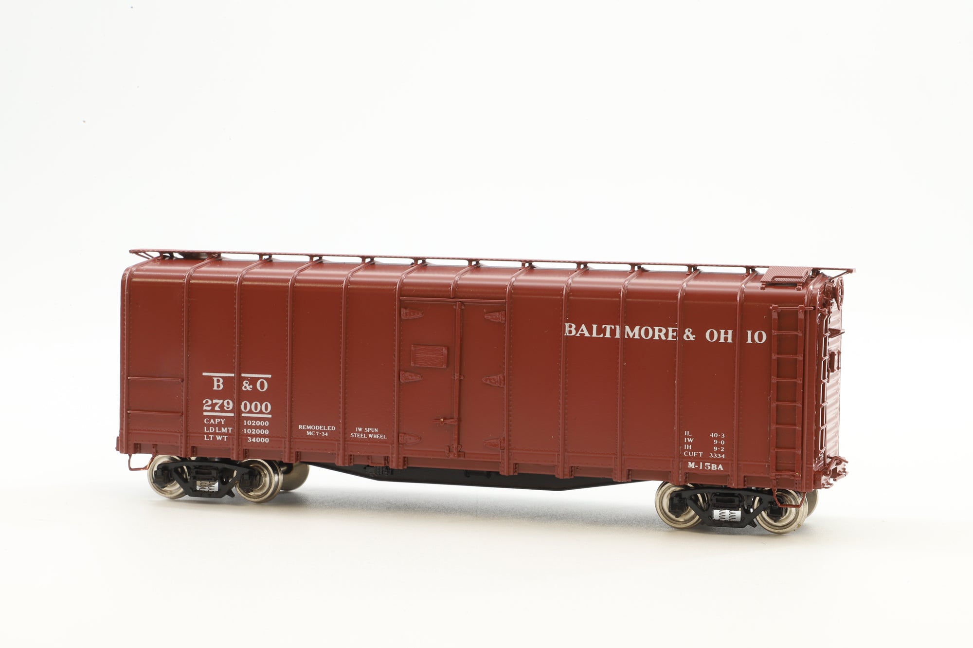 Iron Horse Models HO Brass 15738-1 M-15ba Insulated Car NO.279000