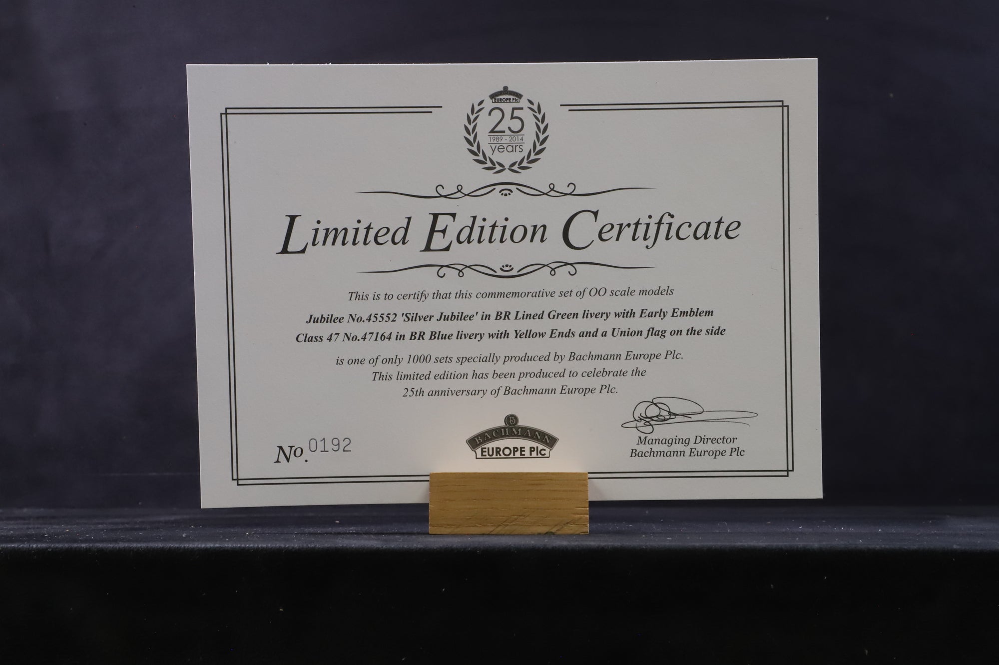 Bachmann OO 25-2014 Silver Jubilee Train Pack