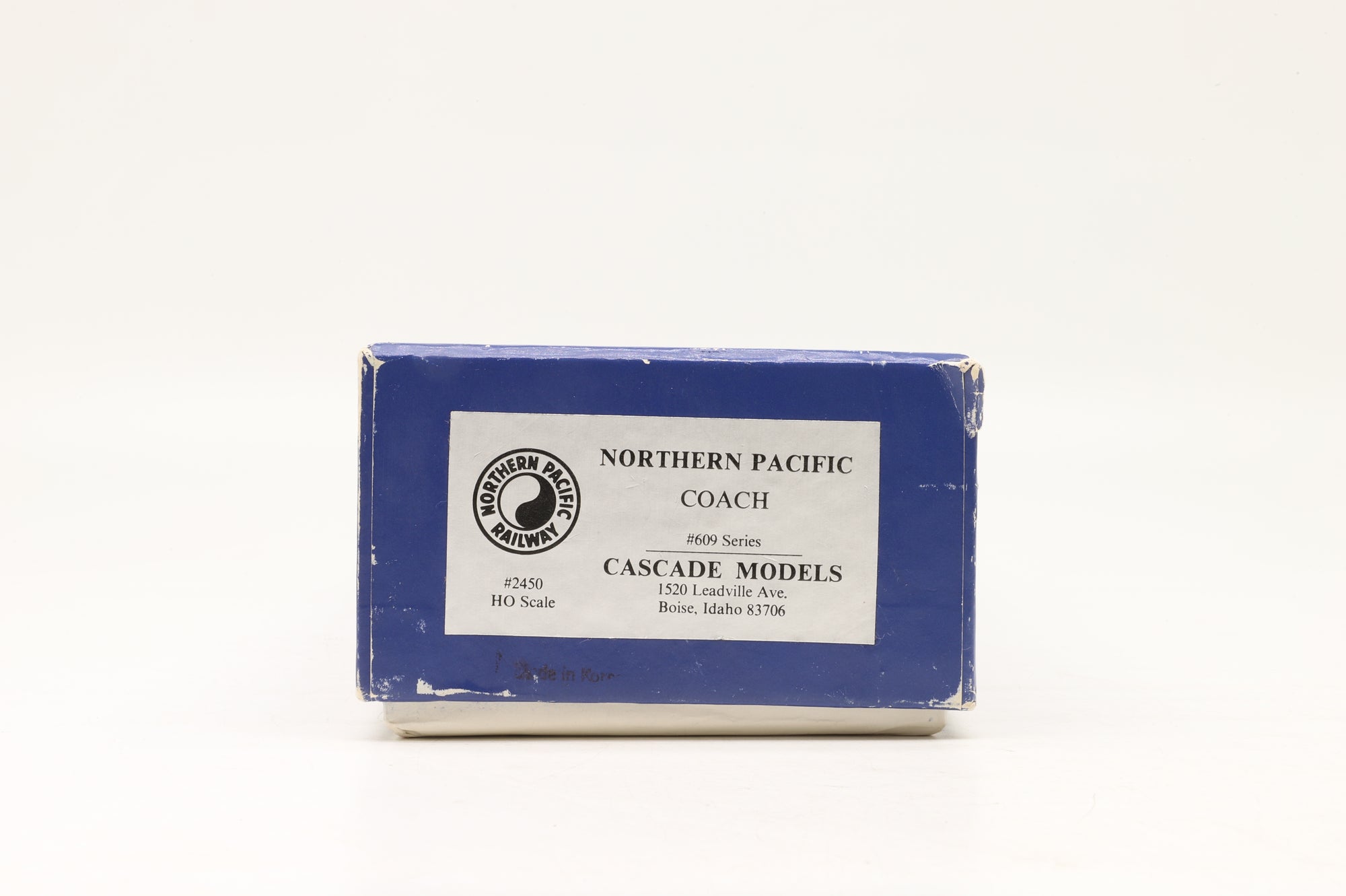 Cascade Models HO Brass 2450 Northern Pacific 609 Series Coach – Unpainted