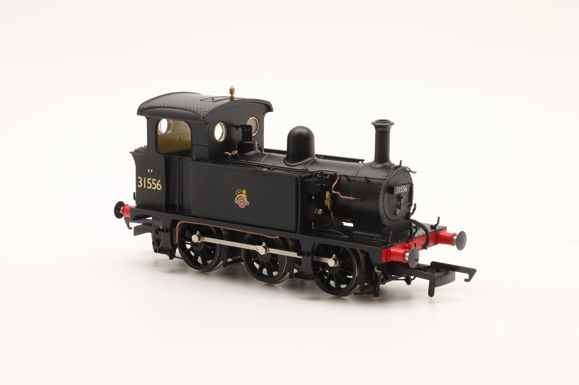 Hattons OO H4-P-016 P Class Tank 31556 in BR Black w/ Early Crests