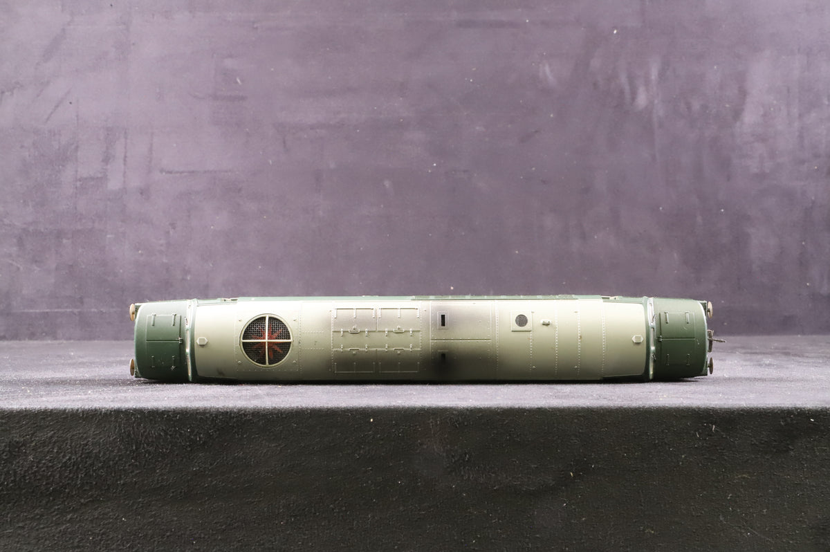 Bachmann OO 32-776 Class 37/0 Diesel &#39;D6717&#39; BR Green Split Head Code Weathered