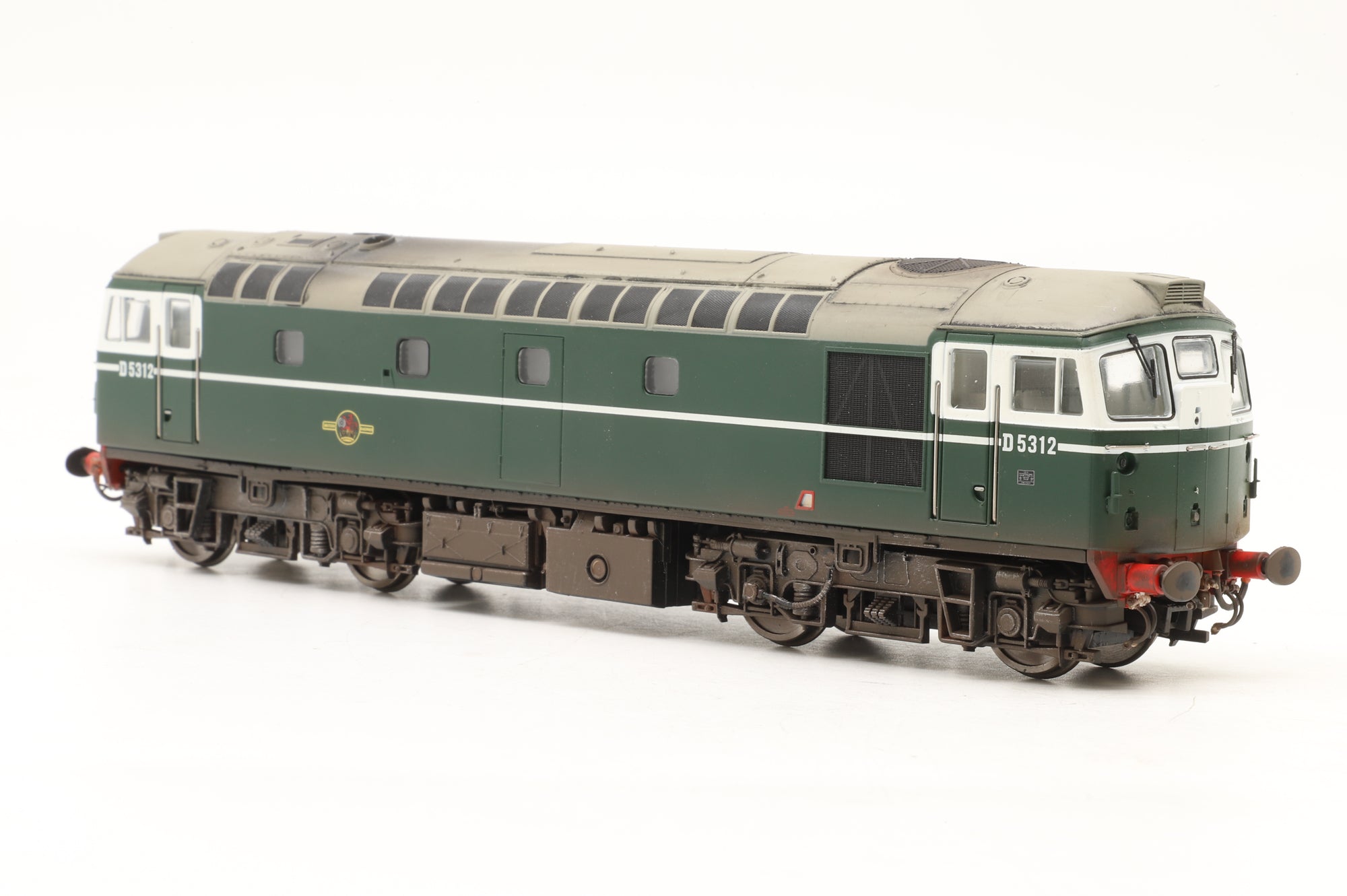 WORKSHOP Heljan OO 2665 Class 26/0 'D5312' BR Green Weathered DCC Fitted Non Runner
