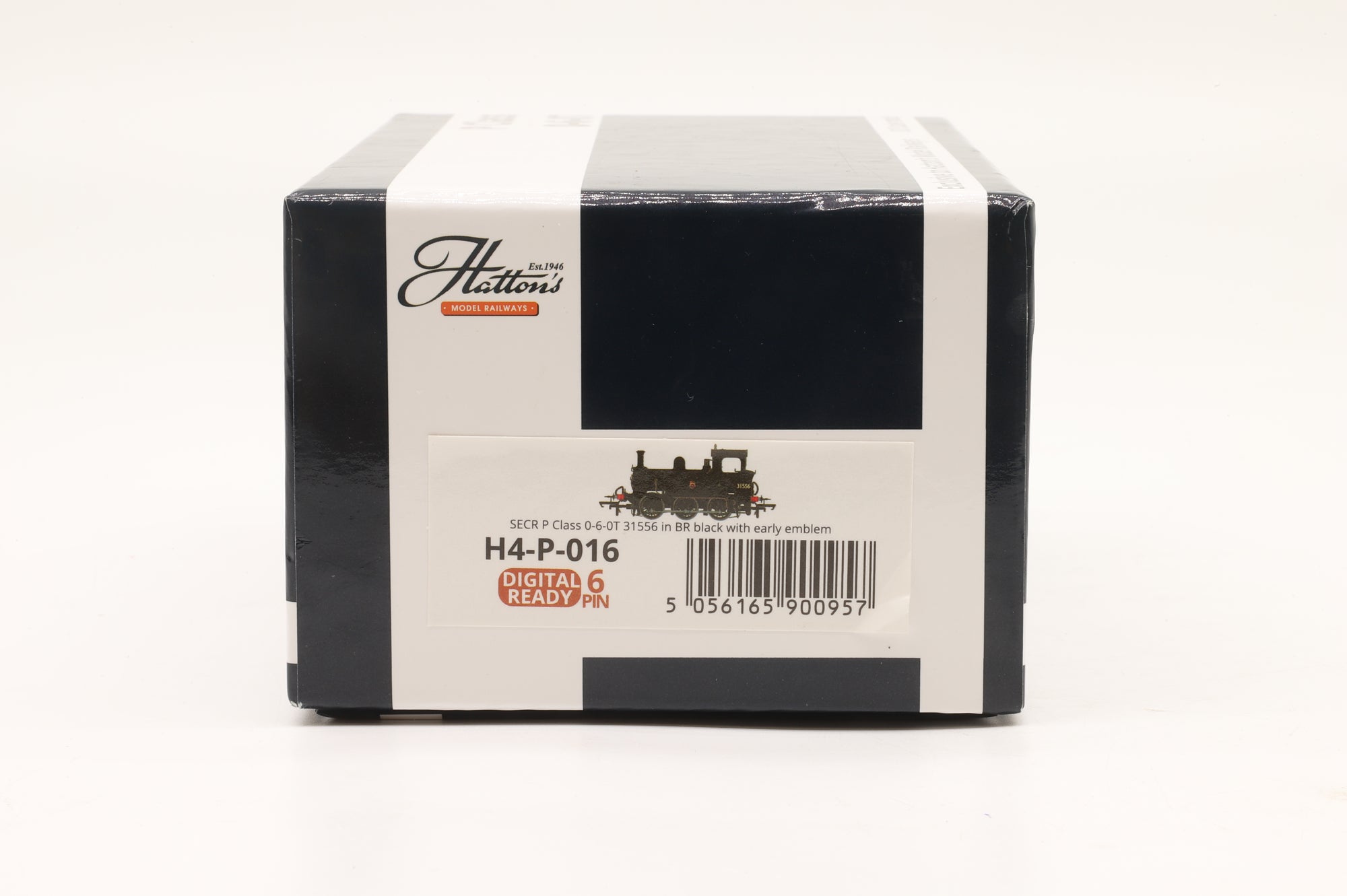 Hattons OO H4-P-016 P Class Tank 31556 in BR Black w/ Early Crests