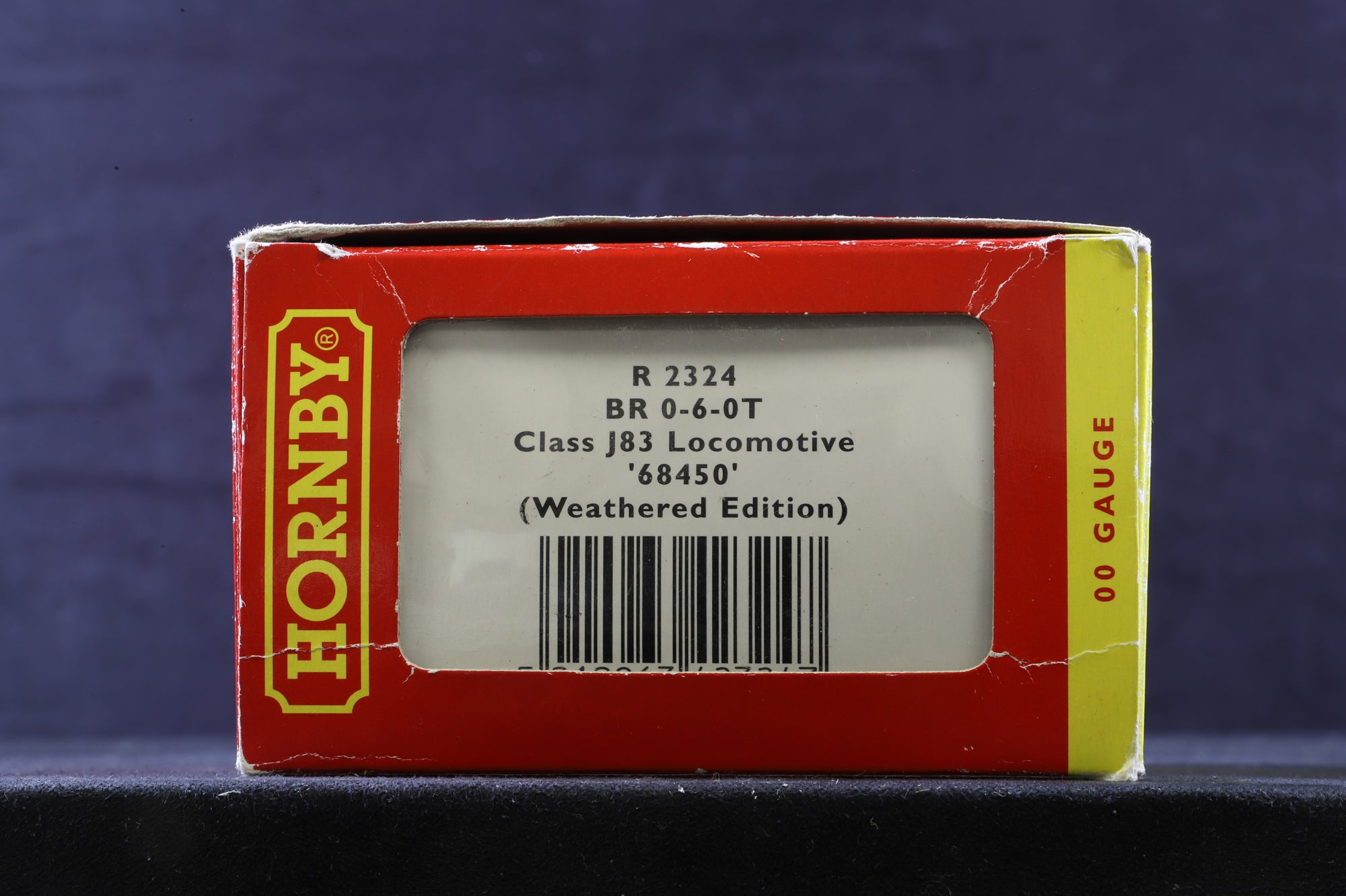 Hornby OO R2324 Class J83 68450 in Lined BR Black w/ Early Crests - Weathered