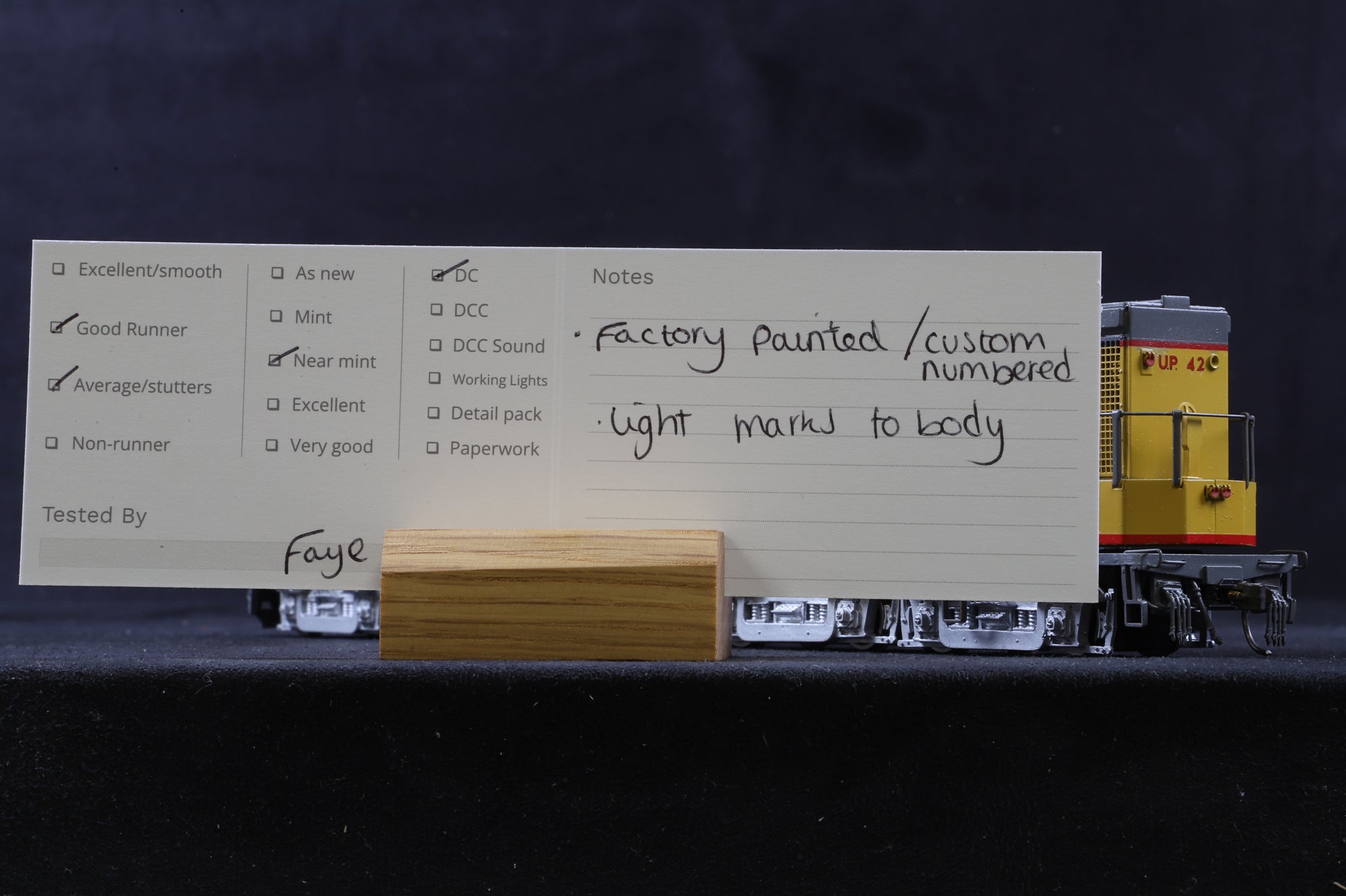 Alco/ Samhongsa HO Brass U-50-B Union Pacific #42 Diesel Locomotive