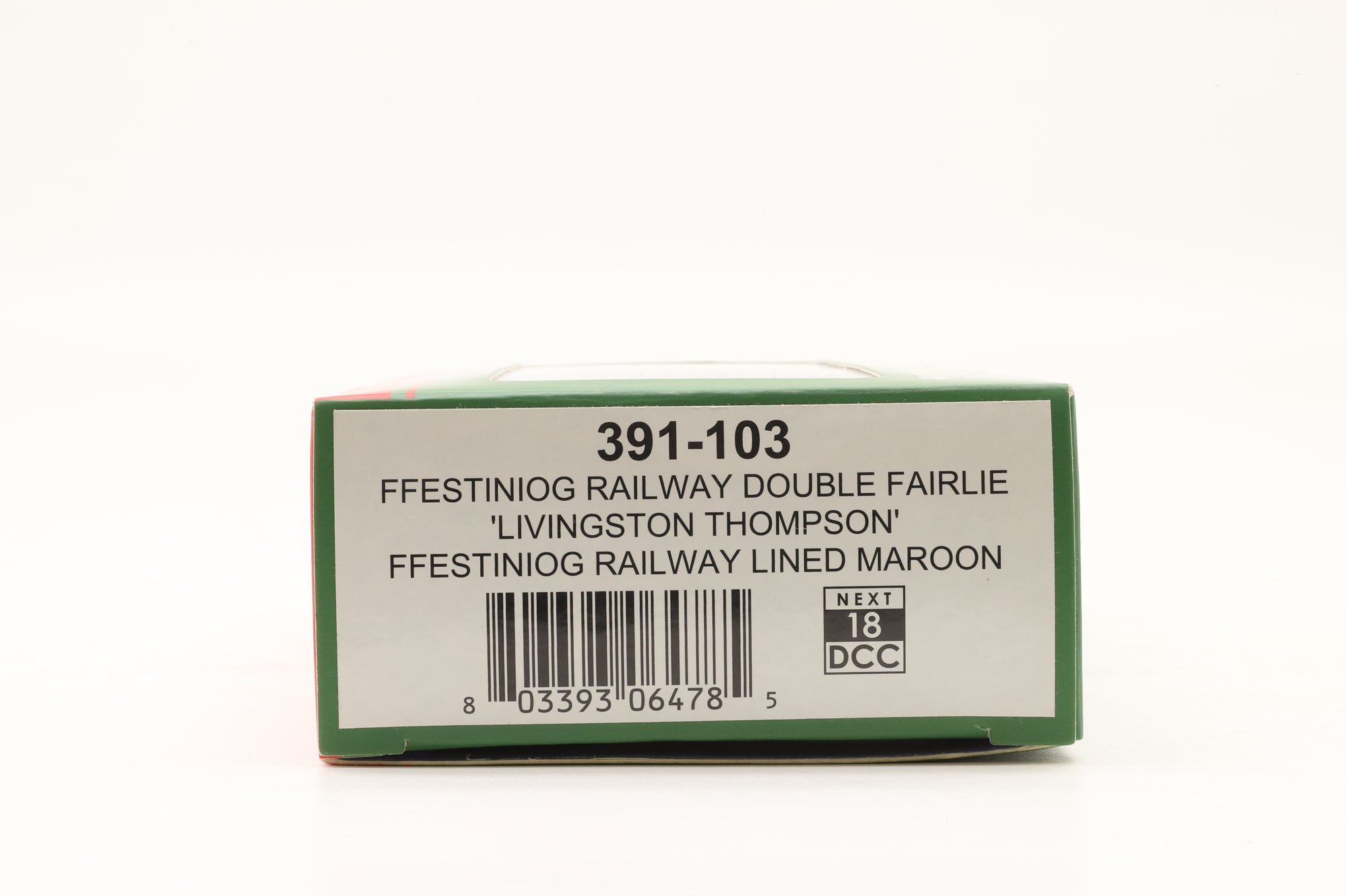 Bachmann OO9 391-103 Ffestiniog Railway Double Fairlie 'Livingston Thompson' Lined Maroon