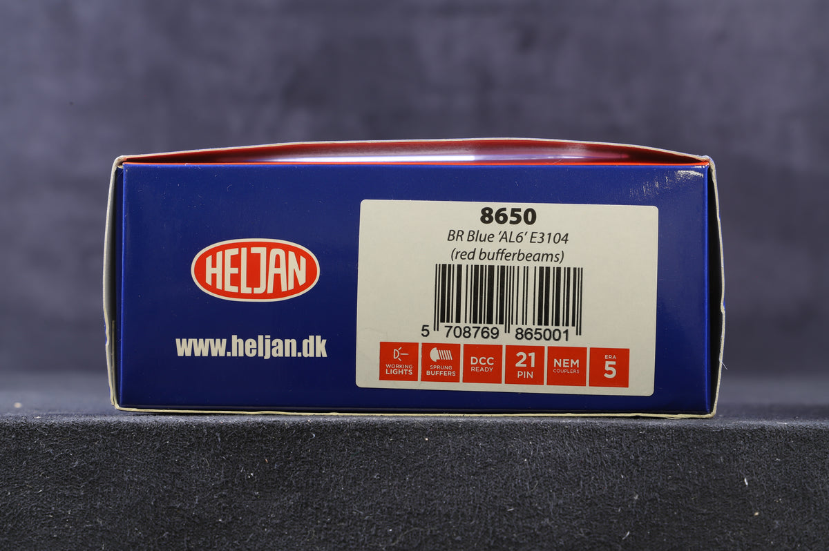 Heljan OO 8650 Class 86/0 &#39;E3104&#39; BR blue