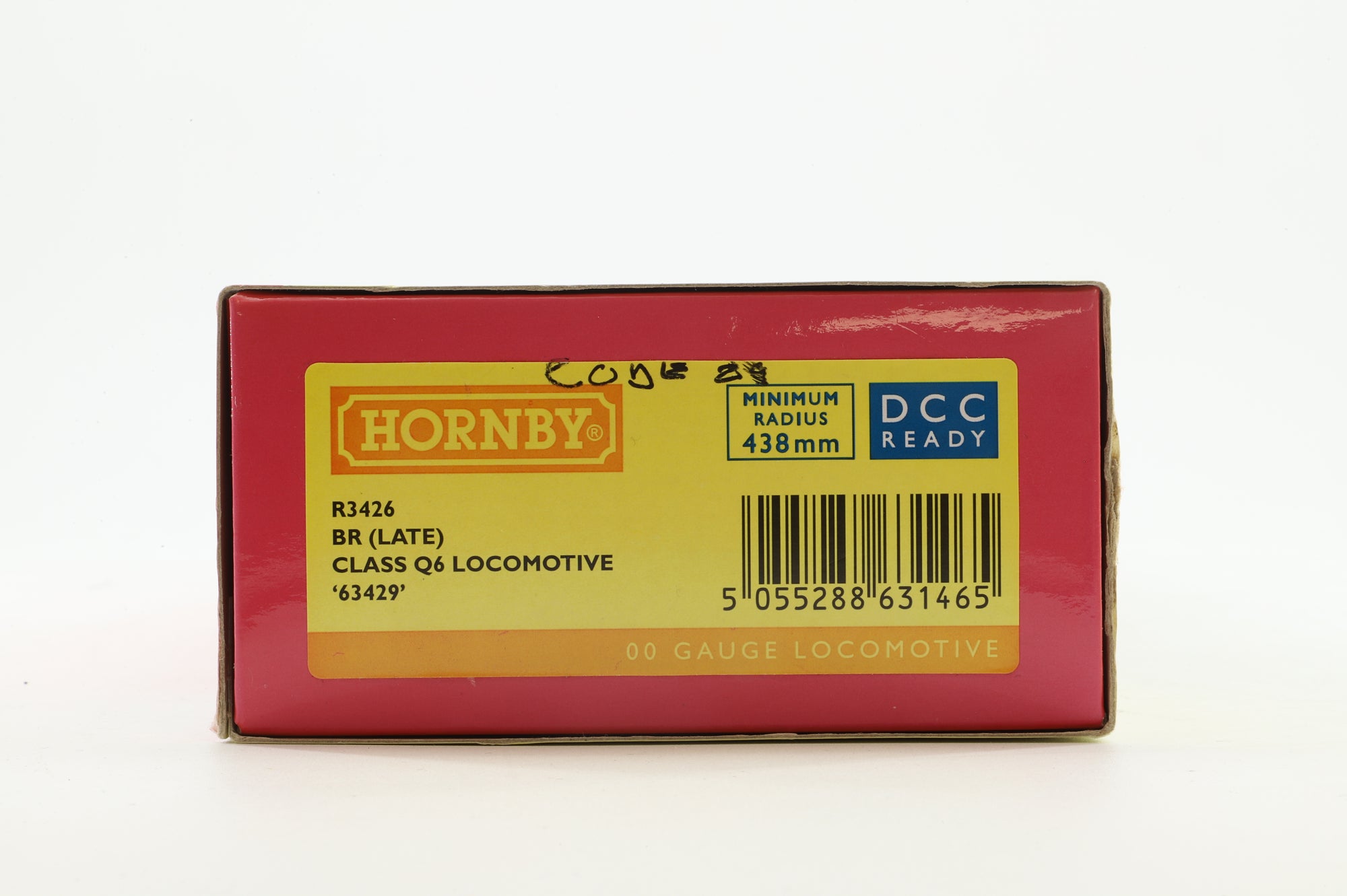 Hornby OO R3426 Class Q6 '63429' BR Black L/C Weathered DCC Sound