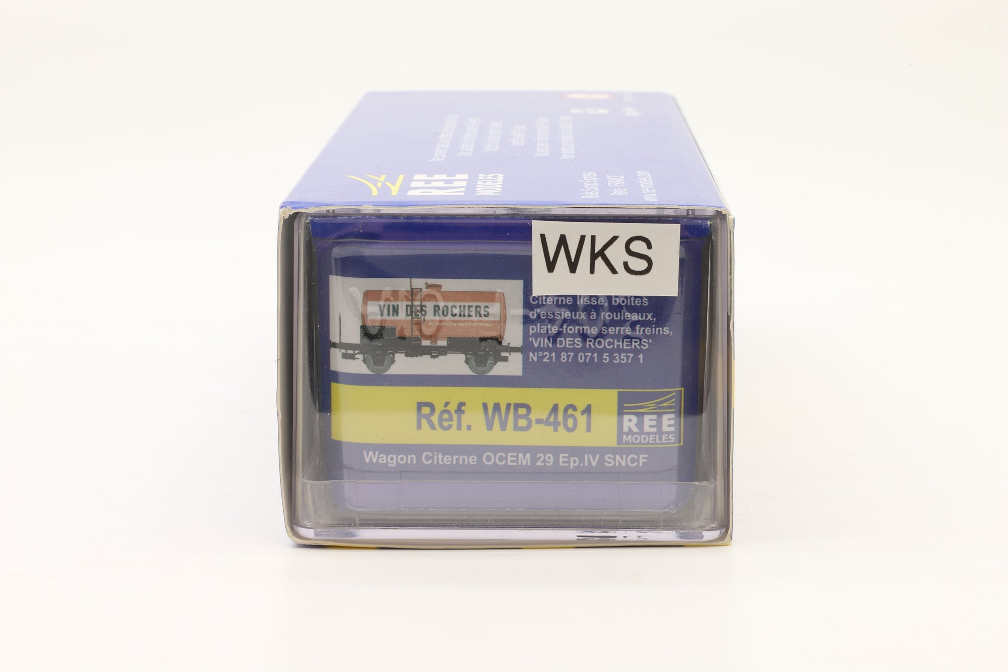 WORKSHOP REE HO WB-461 Tanker Wagon