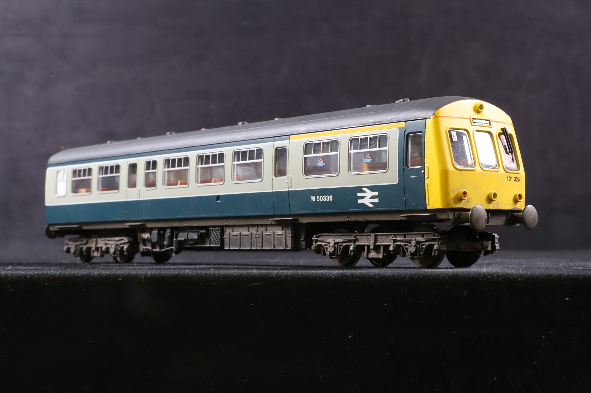 WORKSHOP Hornby OO Class 101 3 Car DMU Blue & Grey Weathered
