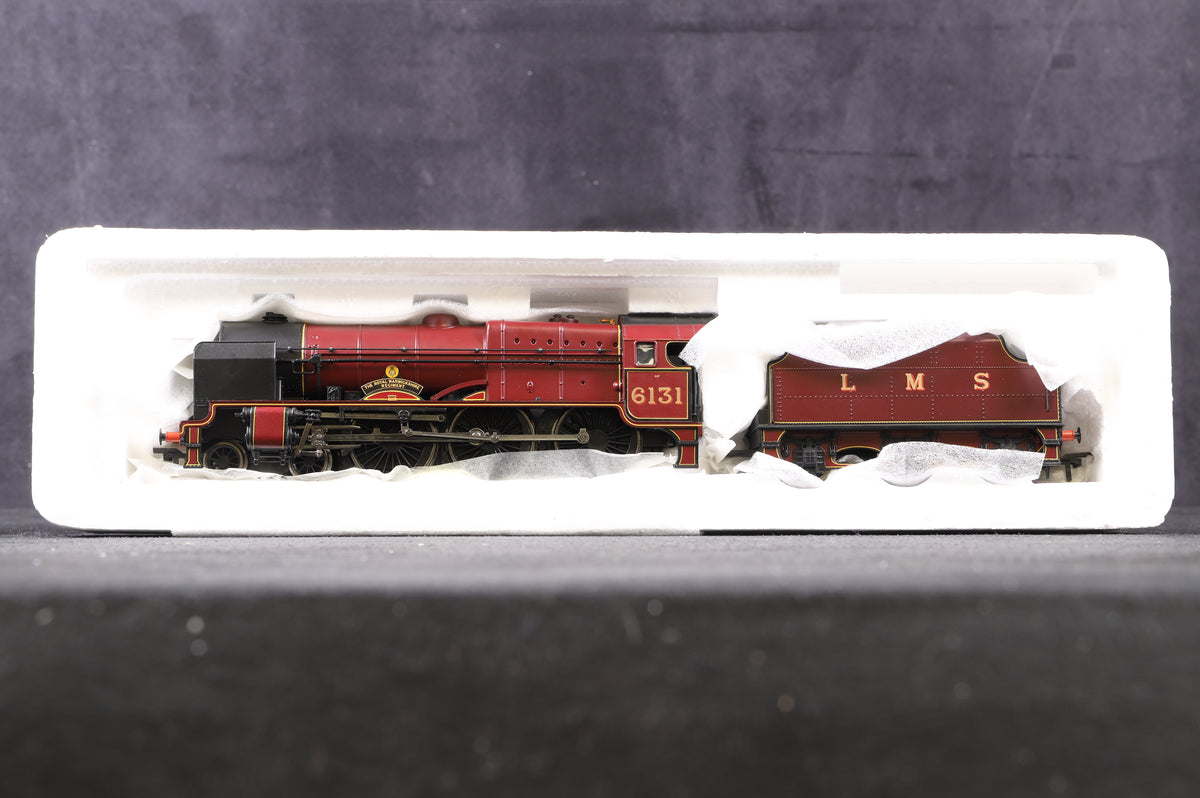 Bachmann OO 31-280Z Parallel Boiler Scot Locomotive LMS Crimson &#39;6131&#39; &#39;The Royal Warwickshire Regiment&#39; Excl. Castel Trains Ltd Ed 37/ 504