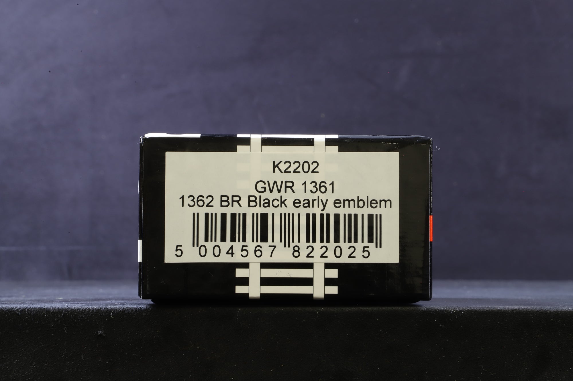 KMRC OO K2202 GWR 1361 Tank No.1362 in BR Black w/ Early Emblem