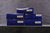 Heljan OO Rake Of 5 IGA Bogie Flat Cargowaggon Blue Inc. 5100, 5101, 5102. 5103, 5104