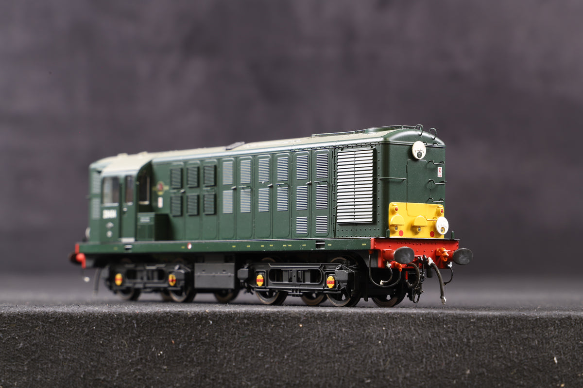 Heljan OO 16021 Class 16 &#39;D8404&#39; BR Green With SF Style &amp; Yellow Panel Ltd Ed