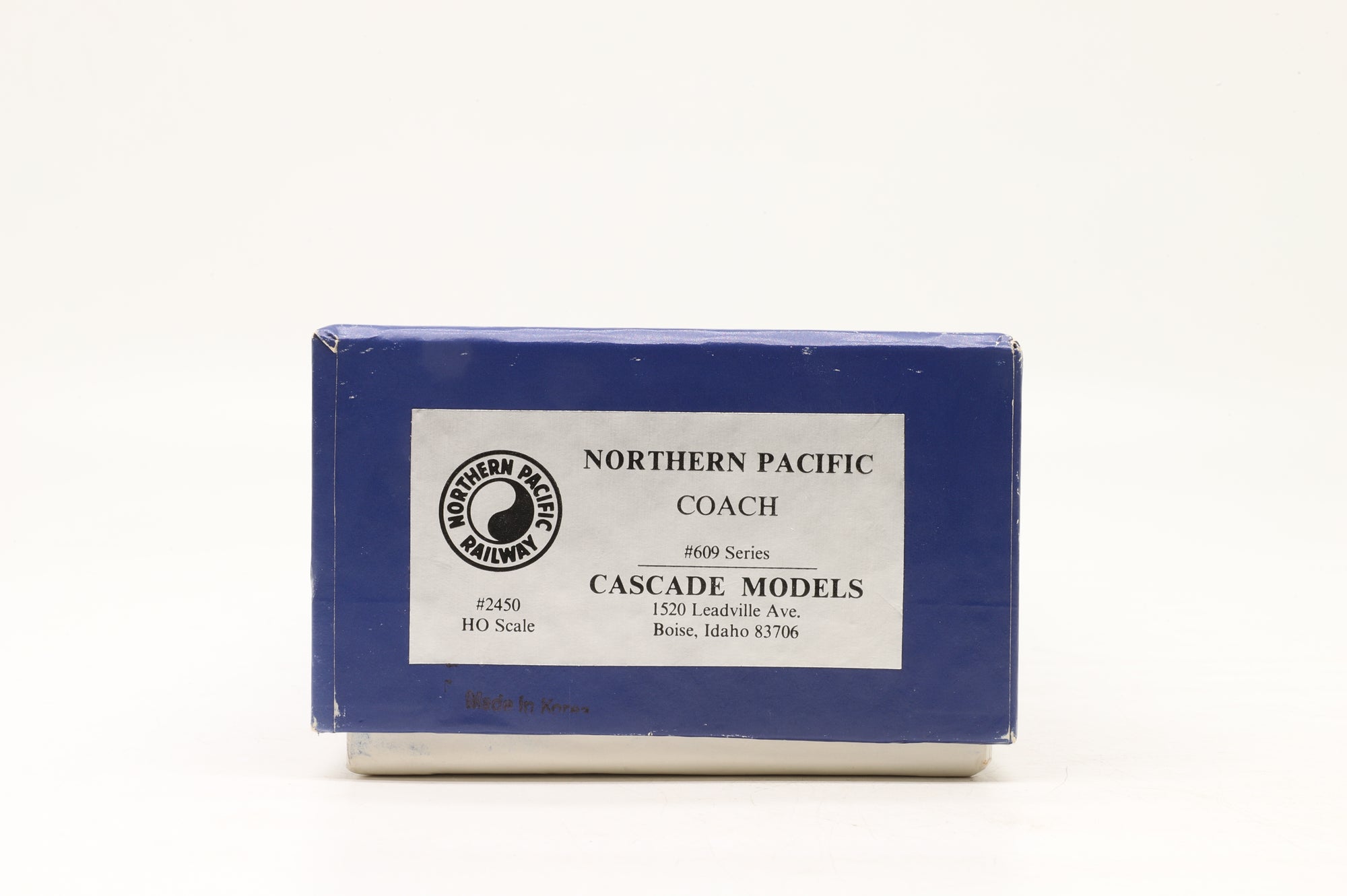 Cascade Models HO Brass 2450 Northern Pacific 609 Series Coach – Unpainted