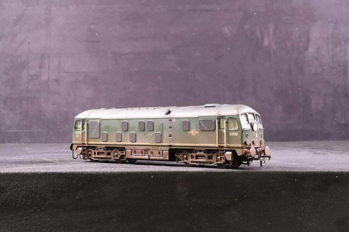 Bachmann OO 32-430B Class 24 &#39;D5061&#39; BR Green Weathered