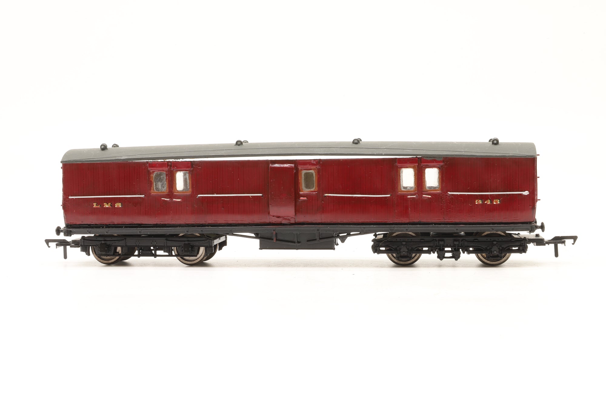 Ratio OO LMS Highland Coaches Plastic Kits LMS/ Royal Mail Crimson