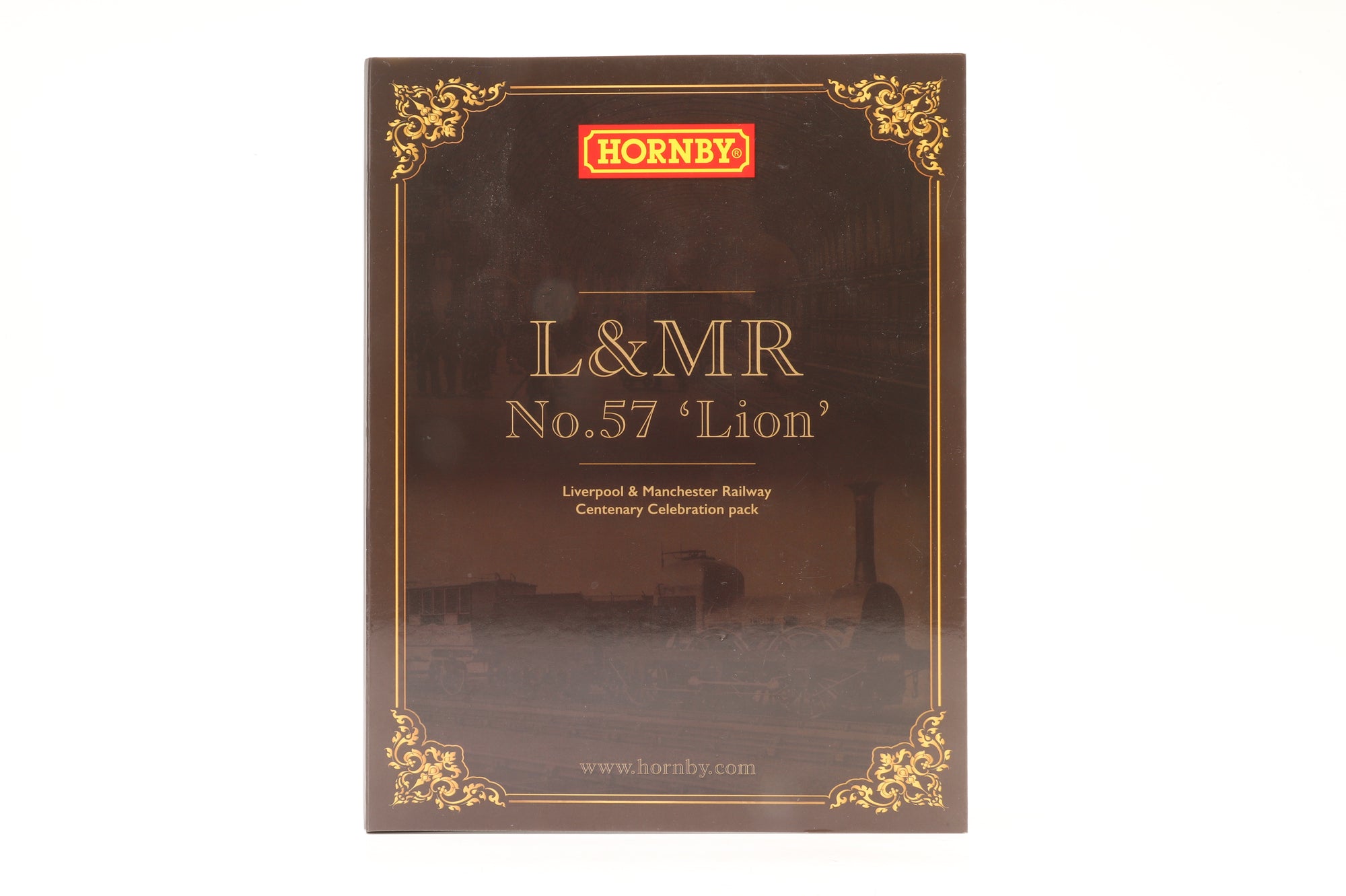 Hornby OO R30232 L&MR No.57 'Lion' Centenary Celebration Pack Incl. Carriages and 'Huskisson'