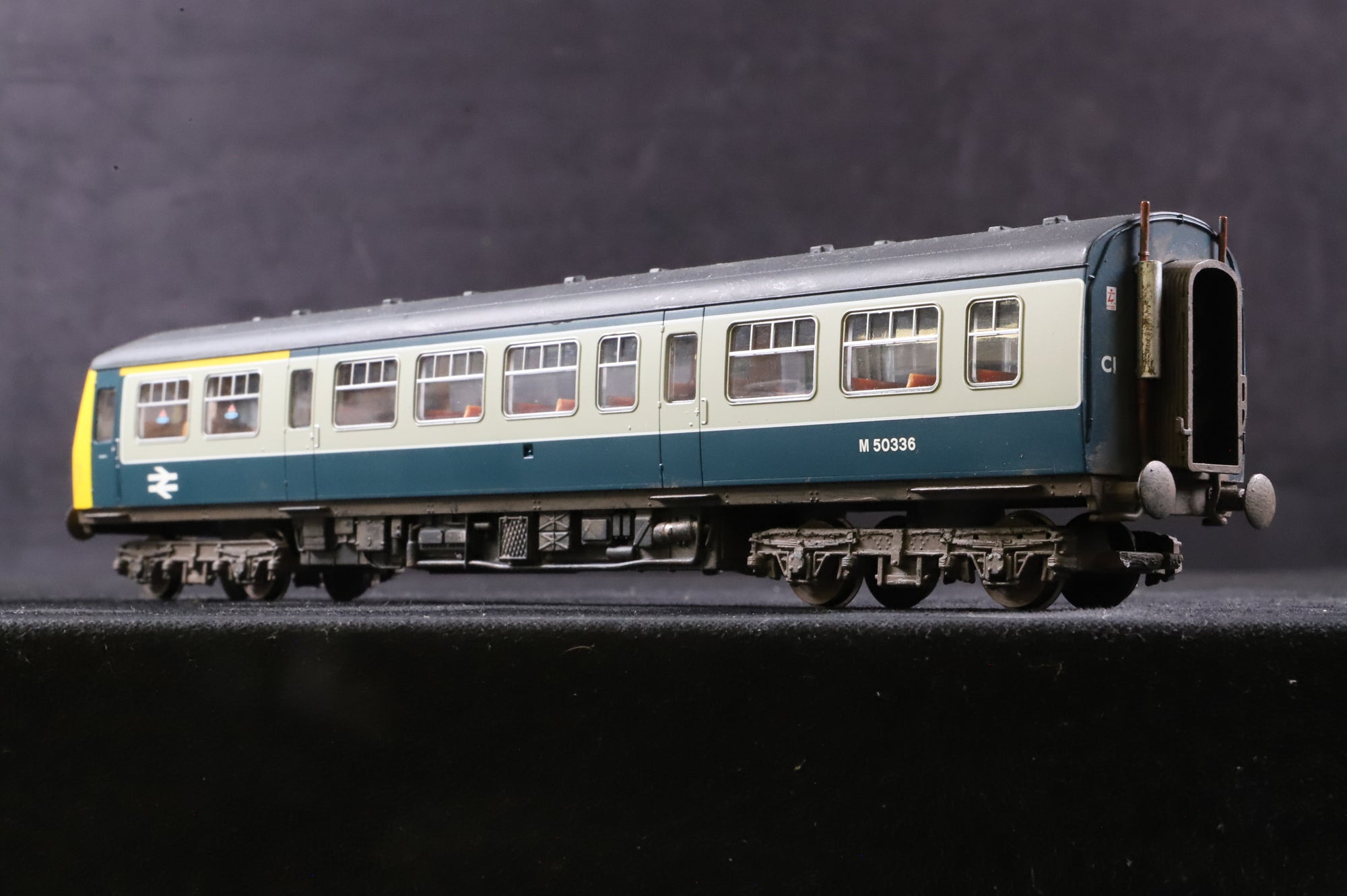 WORKSHOP Hornby OO Class 101 3 Car DMU Blue & Grey Weathered