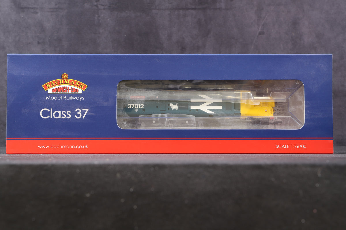 Bachmann OO 32-790A Class 37/0 &#39;37012&#39; &#39;Loch Rannoch&#39; BR Blue Large Logo