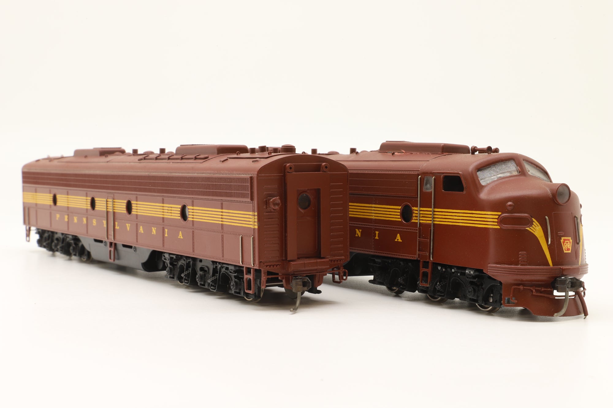 WORKSHOP Westside Model Co./Nakamuru Seimitsu HO Pennsylvania 'E-9' A&B Unit, Custom Painted Brass