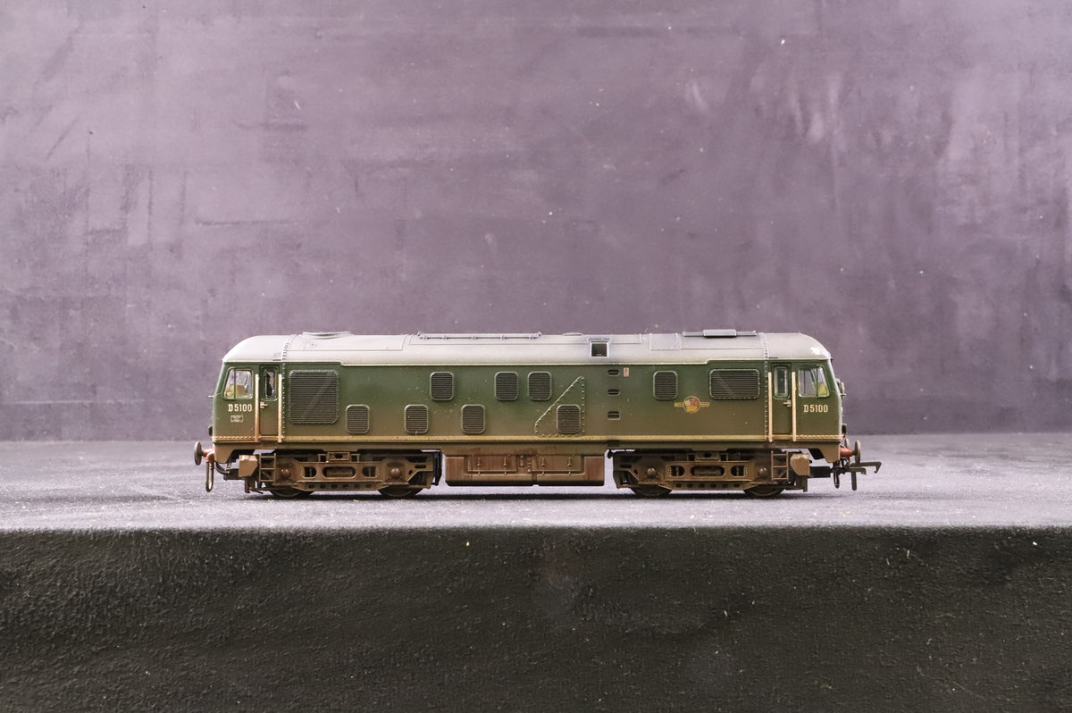 Bachmann OO 32-430B Class 24 &#39;D5061&#39; BR Green Weathered