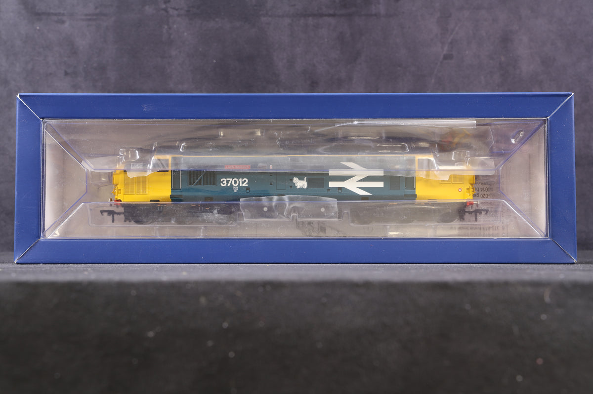 Bachmann OO 32-790A Class 37/0 &#39;37012&#39; &#39;Loch Rannoch&#39; BR Blue Large Logo