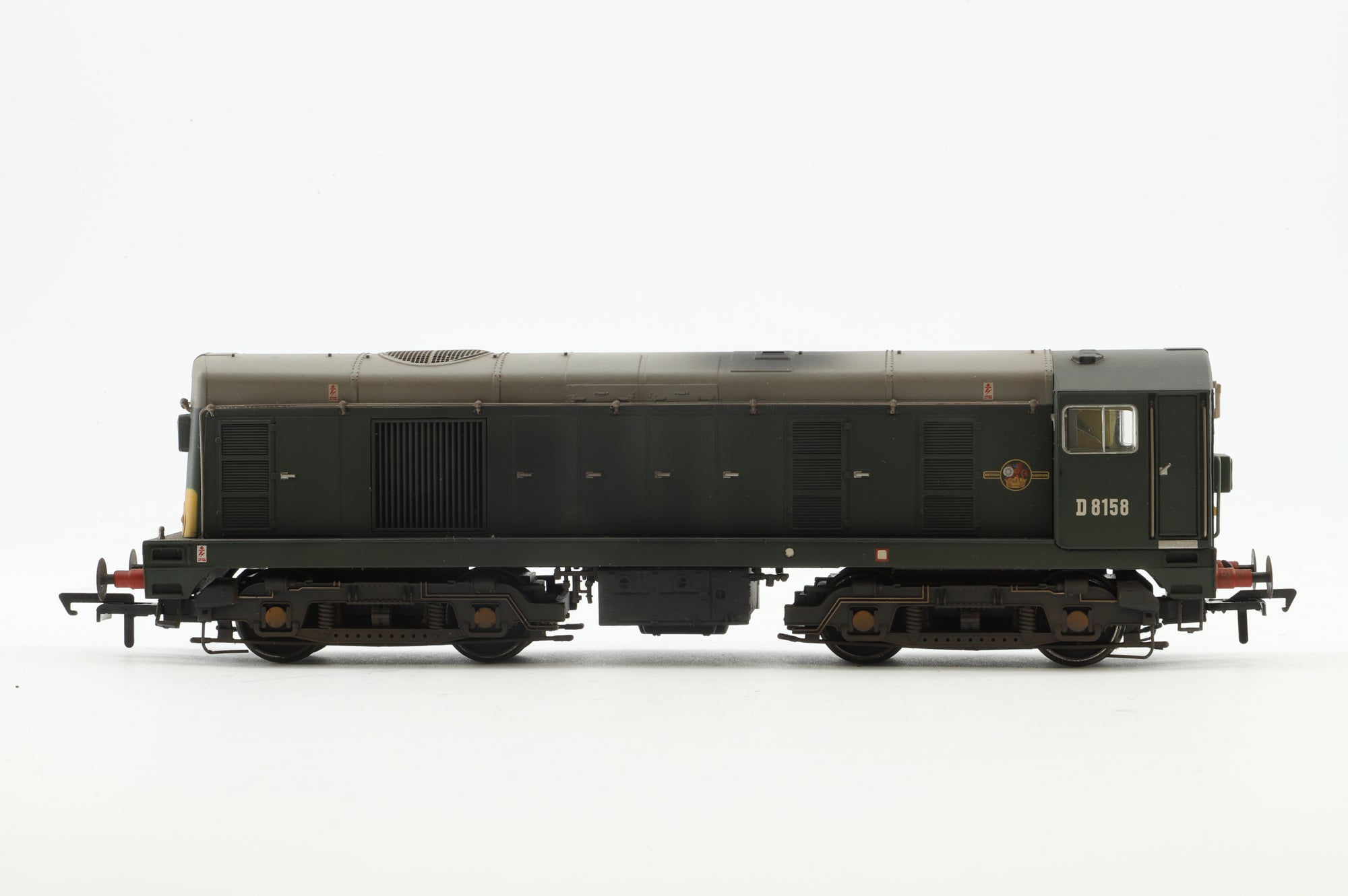 Bachmann OO 32-033DS Class 20 Diesel 'D8158' BR Green Box Head Code Weathered DCC Sound