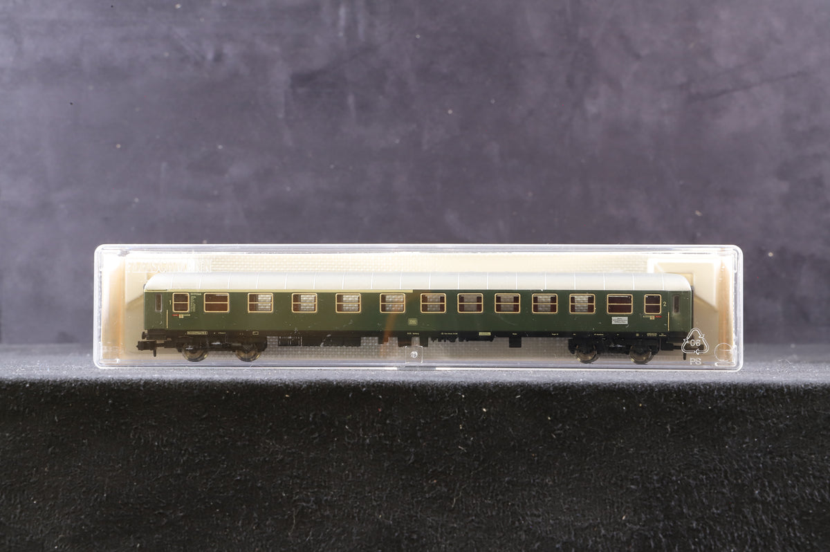 Fleischmann N Rake Of 5 DB Passenger &amp; Bagage Cars Inc. 8640, 8641, 8642 &amp; 8643x2