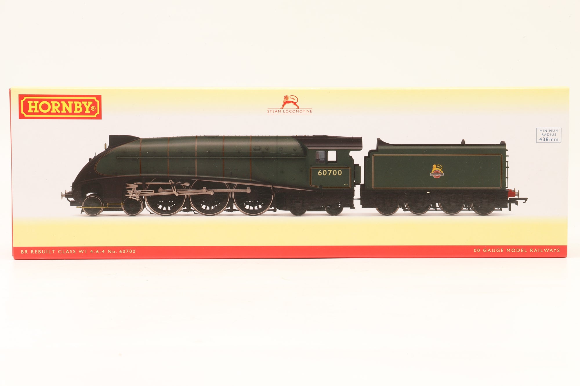 WORKSHOP Hornby OO R3844 Class W1 '60700' BR Lined Green E/C Non Runner