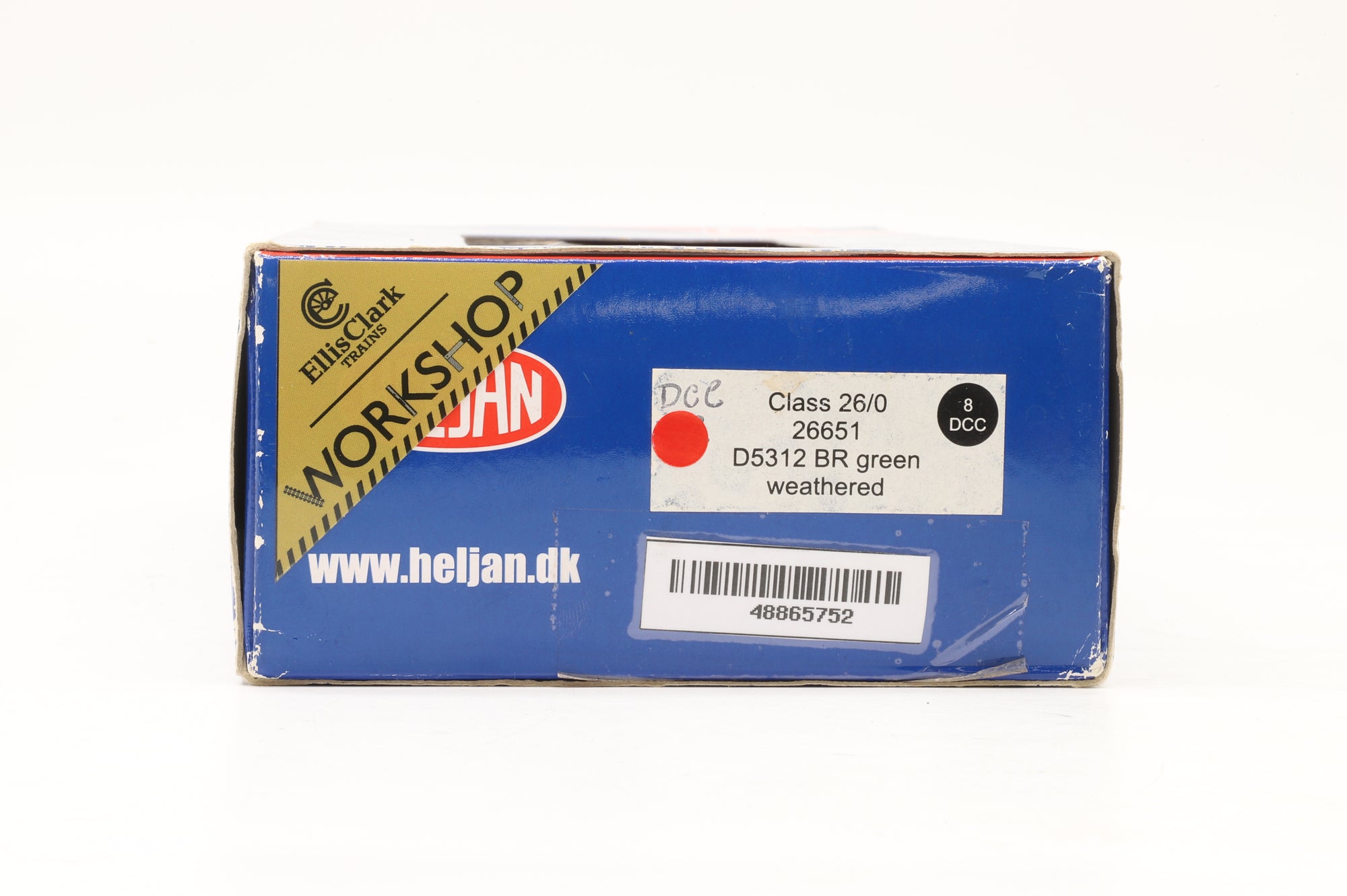 WORKSHOP Heljan OO 2665 Class 26/0 'D5312' BR Green Weathered DCC Fitted Non Runner