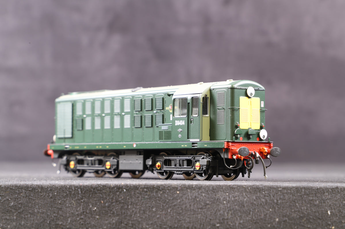 Heljan OO 16021 Class 16 &#39;D8404&#39; BR Green With SF Style &amp; Yellow Panel Ltd Ed