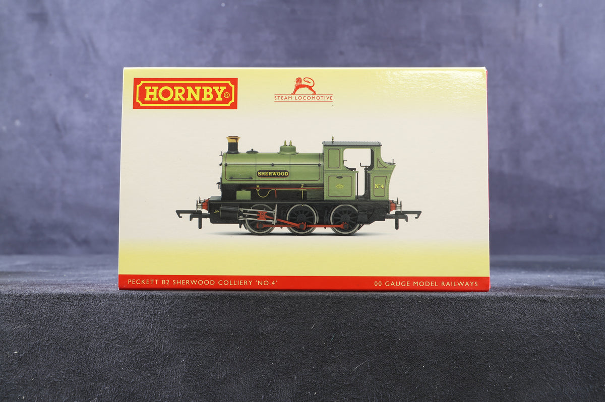 Hornby OO R3693 Peckett B2 Sherwood Colliery &#39;No4&#39;