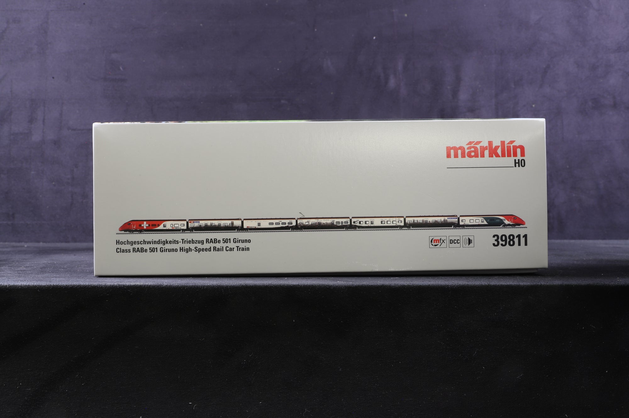 Marklin HO 39811 Class RABe 501 Giruno High-Speed Rail Car Train, MFX Sound