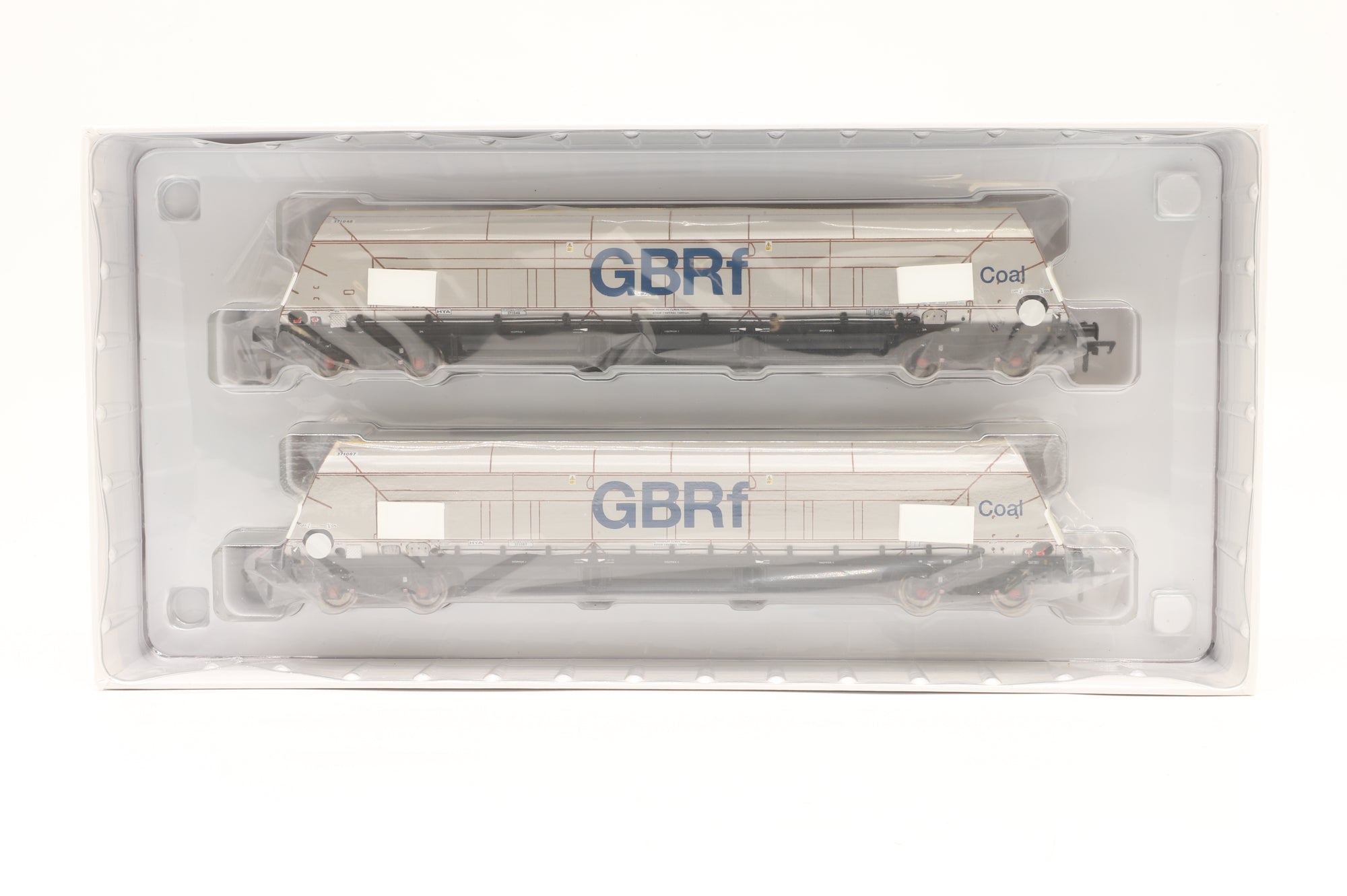 Accurascale OO ACC2605GBRF3 Twin Pack(3) of GBRF HYA Coal Hoppers