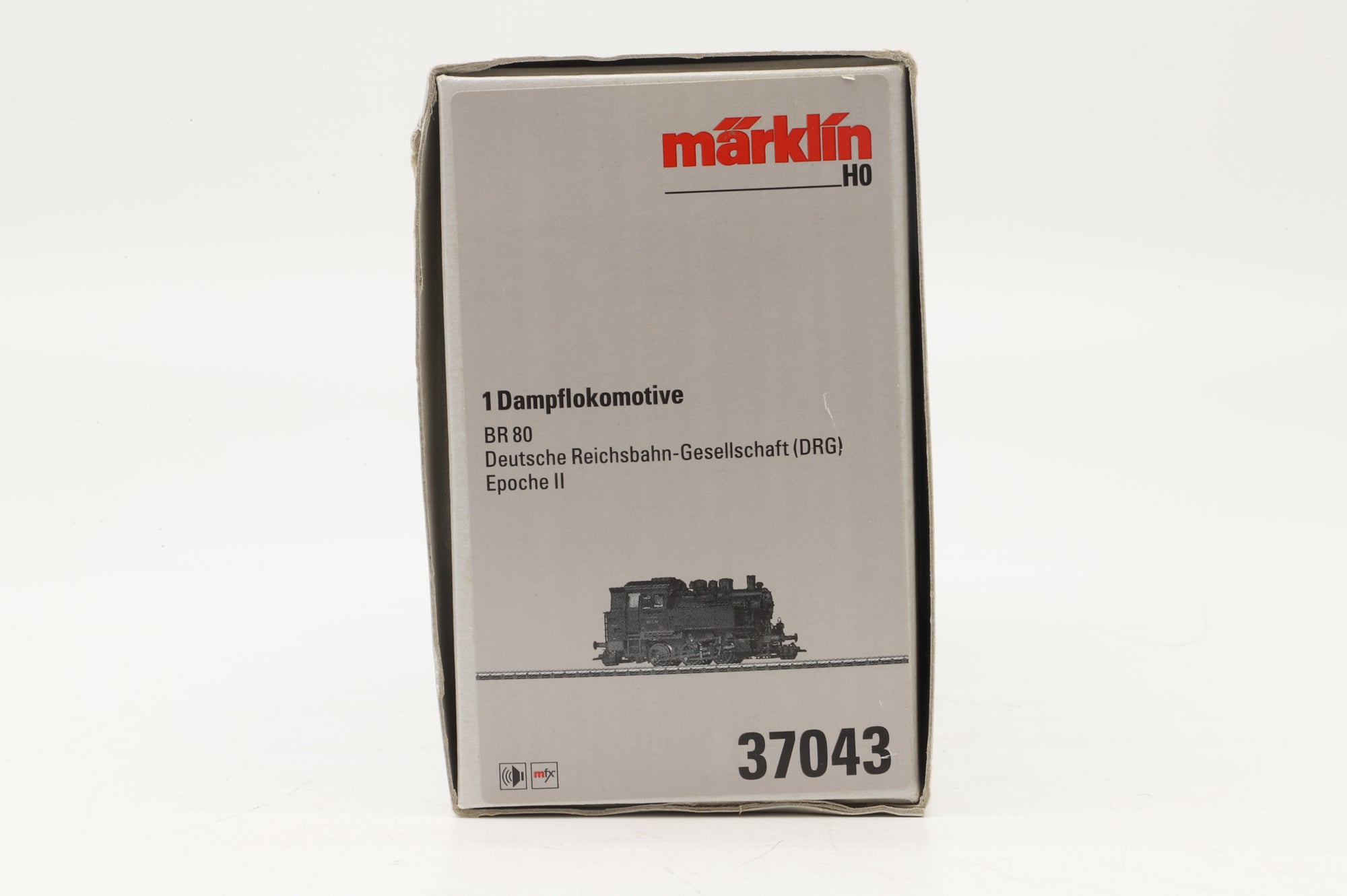 Marklin HO 37043 BR 80 038 Steam Locomotive DRG 3 Rail MFX Sound