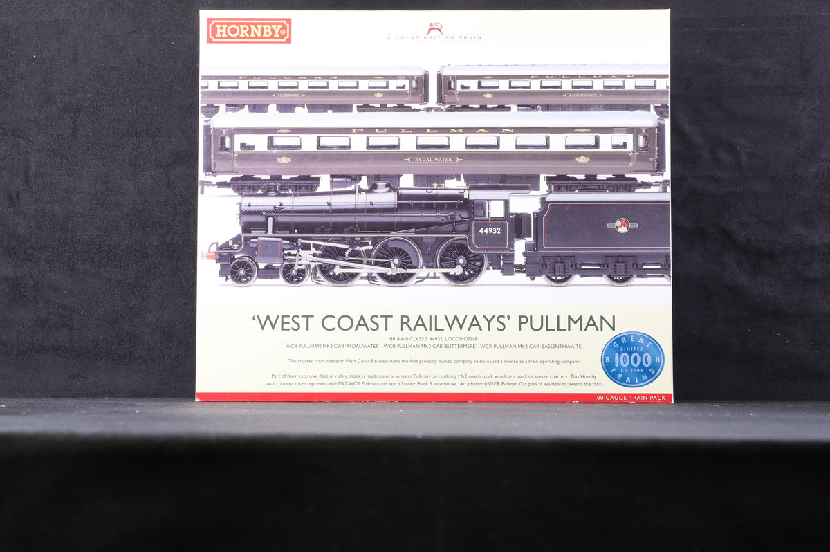 Hornby OO R2979 &#39;West Coast Railways&#39; Pullman Train Pack, Ltd Ed. 364/1000