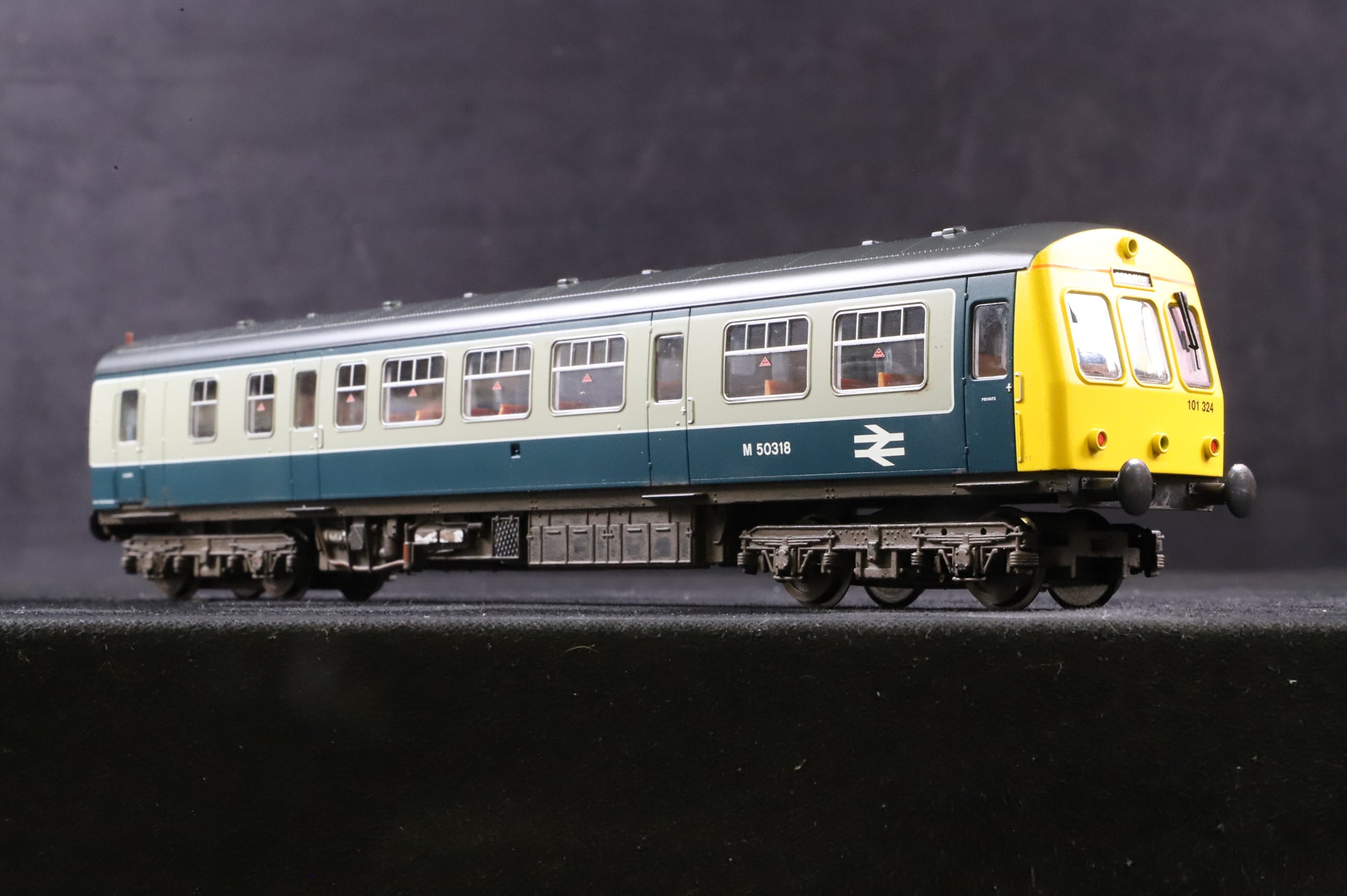 WORKSHOP Hornby OO Class 101 3 Car DMU Blue & Grey Weathered