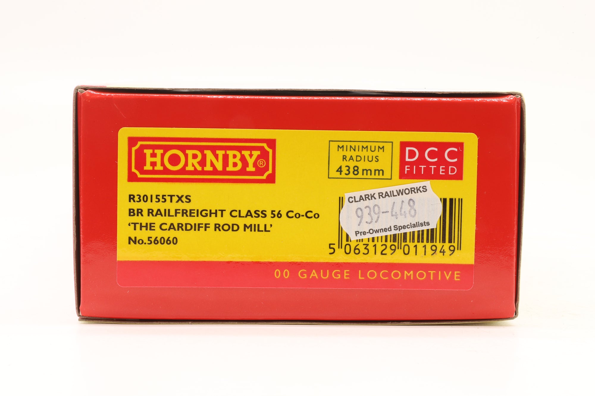 Hornby OO R30155TXS BR Railfreight Class 56 Co-Co 'The Cardiff Rod Mill' No.56060, DCC Sound
