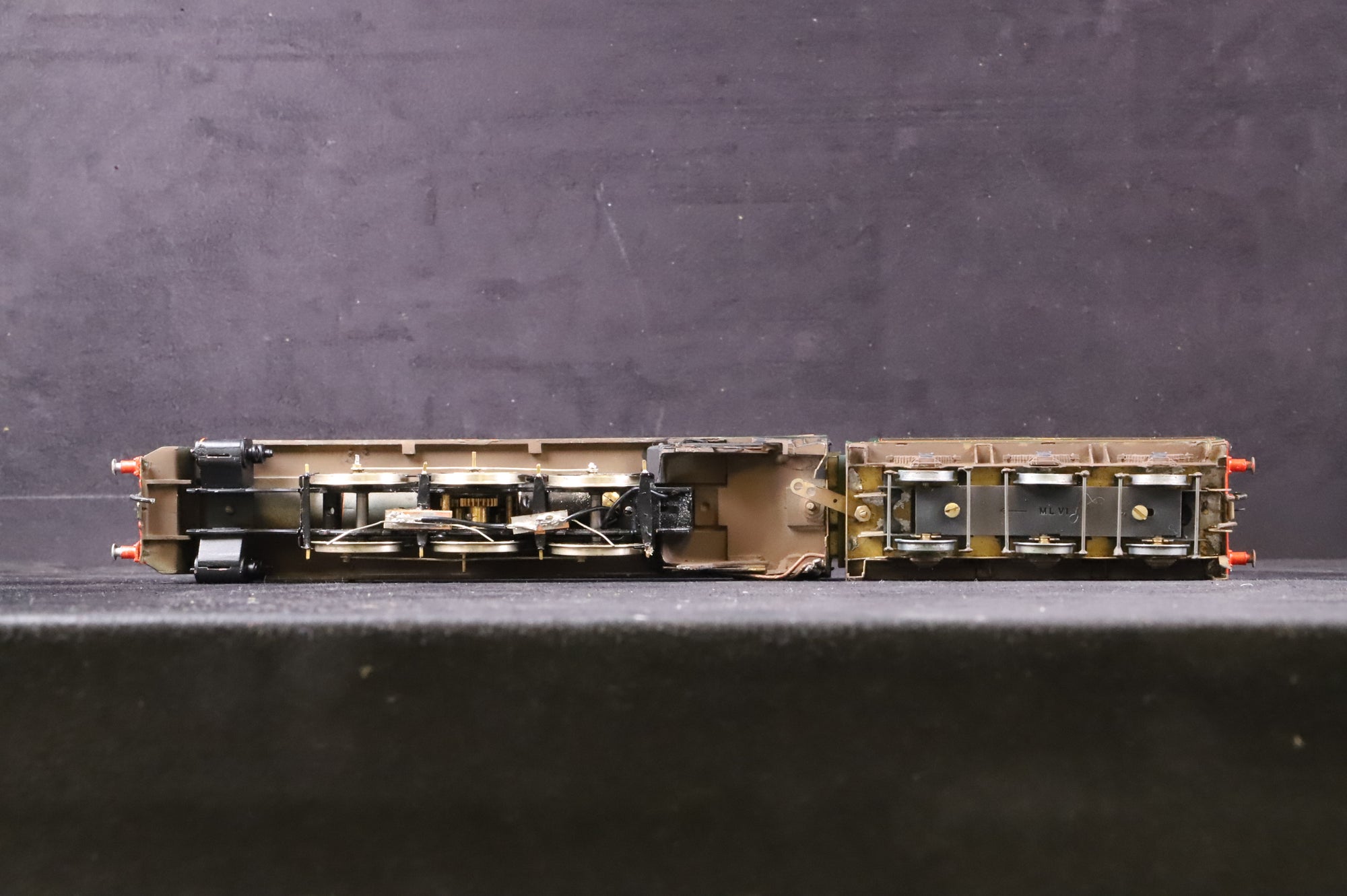 WORKSHOP DJH OO K84 BR Rebuilt Merchant Navy '35012' BR Lined Green Kit Built